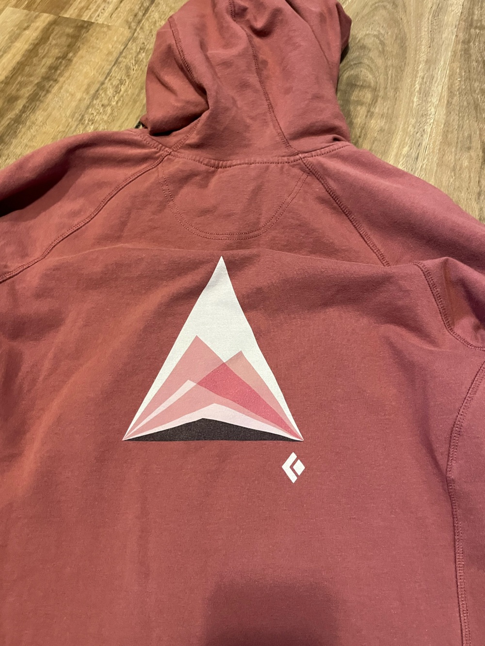 Black Diamond Hoodie with Logo, large - Picture 5 of 6